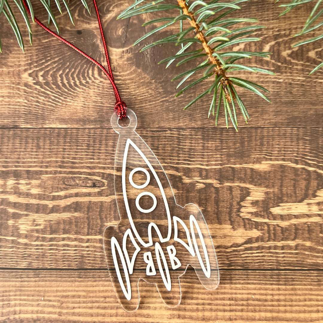Retro Rocket Ornaments -for space and scifi lovers. Atomic Era, Space Ships, Rocket Ships